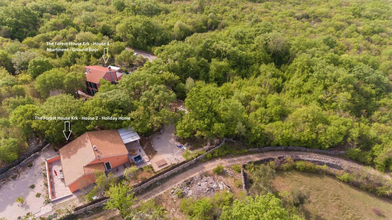The Forest House Krk 2 Kras Exterior photo